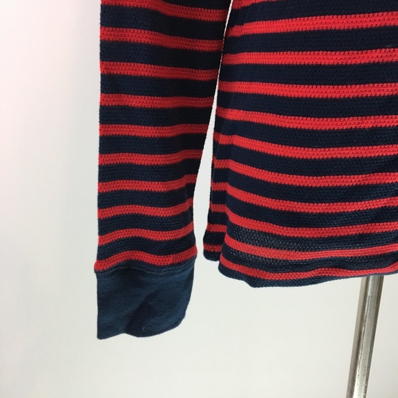 NWT Old Navy Long Sleeve Striped Top Medium M - Picture 3 of 8